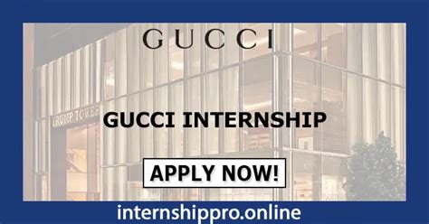 gucci internship summer 2020|Gucci job openings.